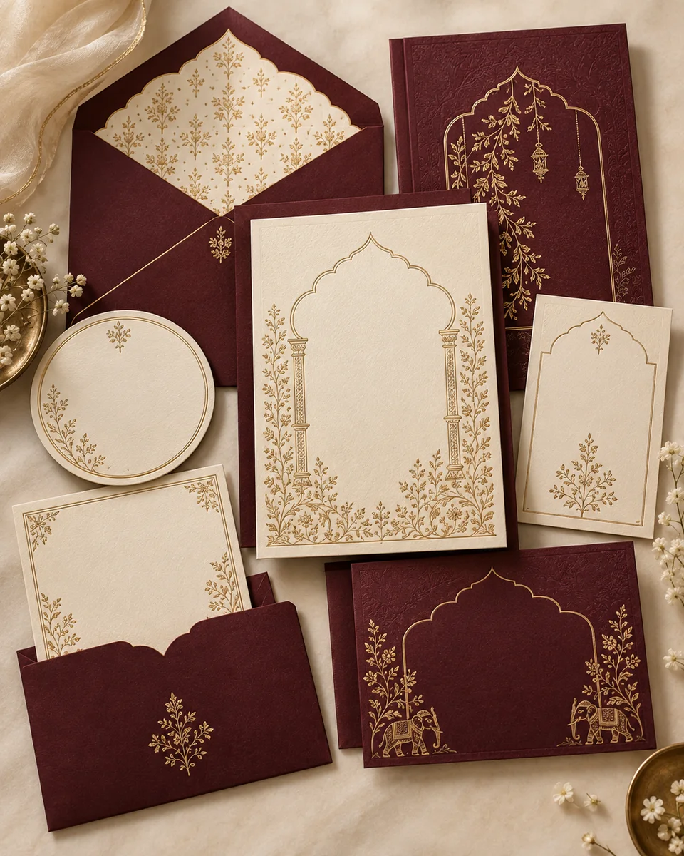 Traditional invitation designs